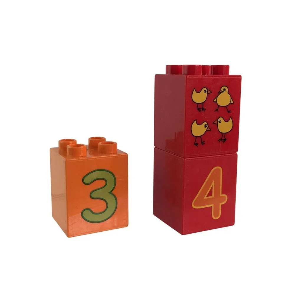 Lego Duplo Play With Number 5497‎ Counting Blocks Replacement Parts 1-10